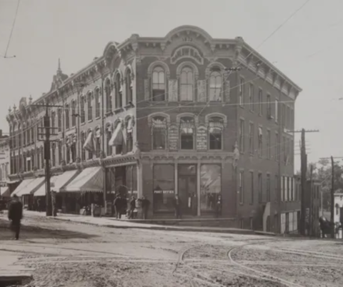 Archival photo of Ossining