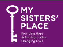 Picture of key as organizational logo with slogan Providing Hope, Achieving Justice, Saving Lives