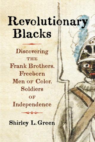 Revolutionary Blacks book cover with soldier.