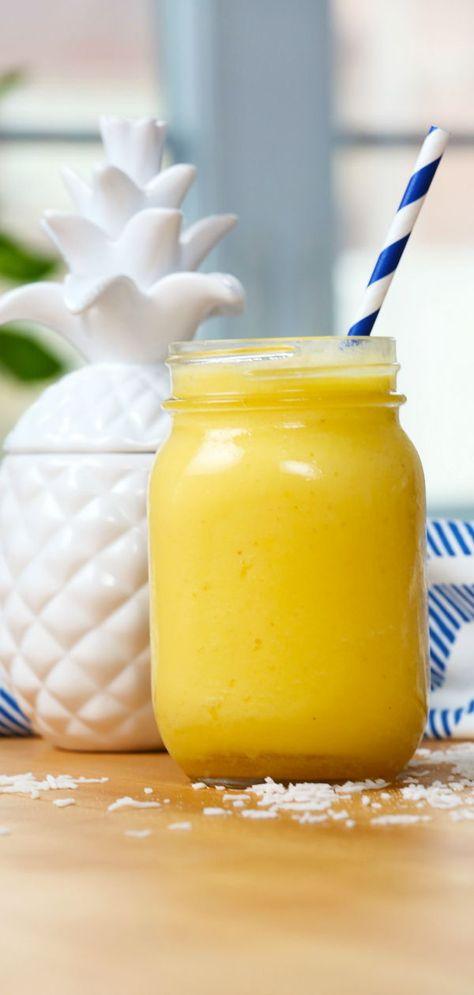 Coconut Pineapple Slushy