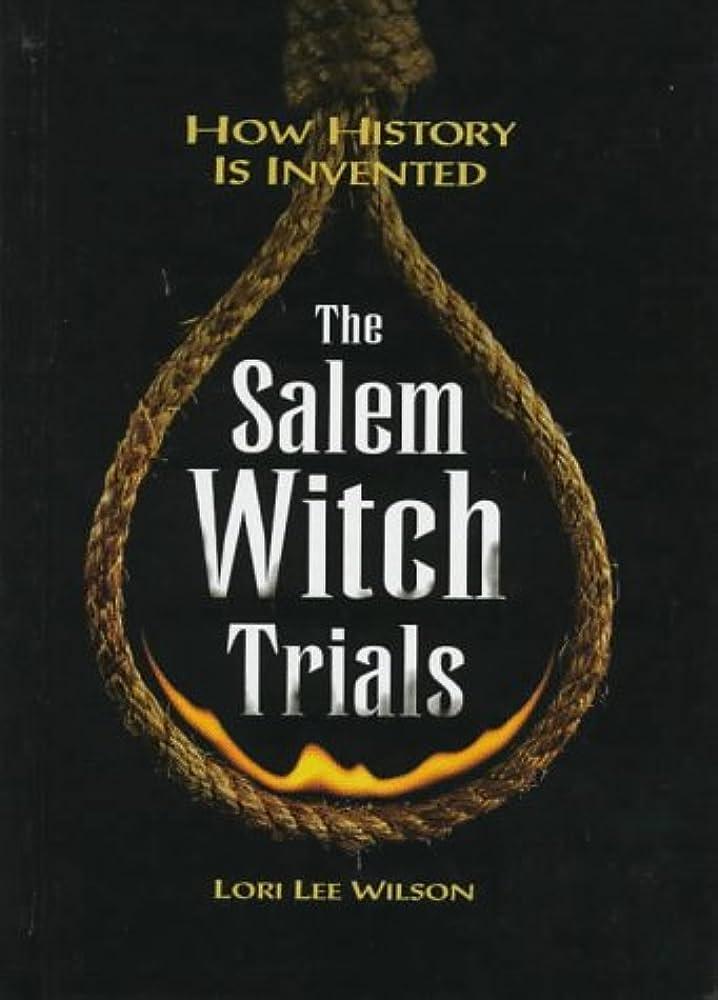 Salem Witch Trials Book Cover