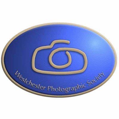 Westchester Photographic Society logo in blue and gold.