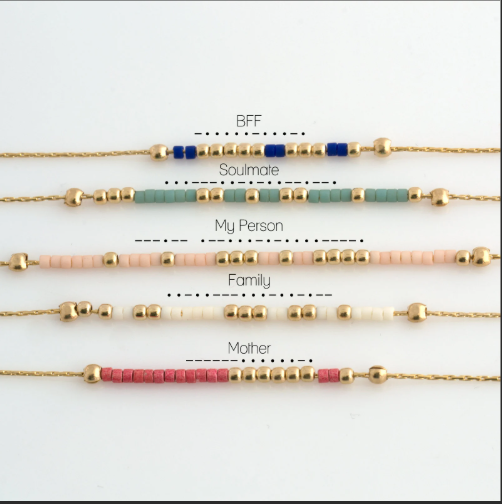 Morse Code Bracelets 