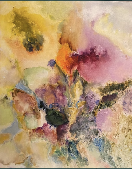 Colorful flowers on a white background.