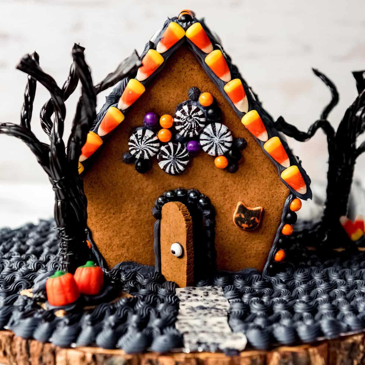 Haunted Gingerbread Houses